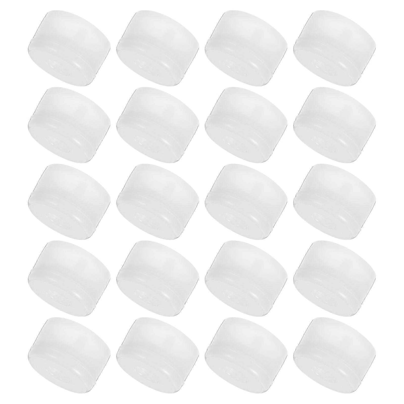 Ivory Jug Lid for Leakproof Function 30Pcs Plastic Screw Caps