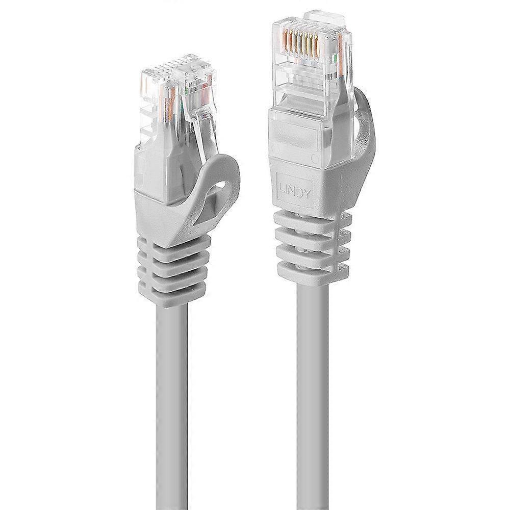 Lindy 7.5m Cat.5e U/UTP Network Cable Grey
