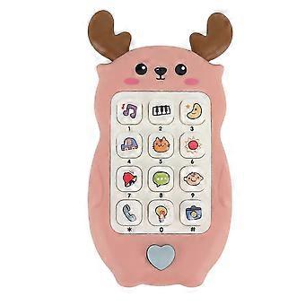 Baby Phone Spielzeug Interaktive Elektronische Musik Lichter Kaubare frühe pädagogische Baby Smartphone Spielzeug