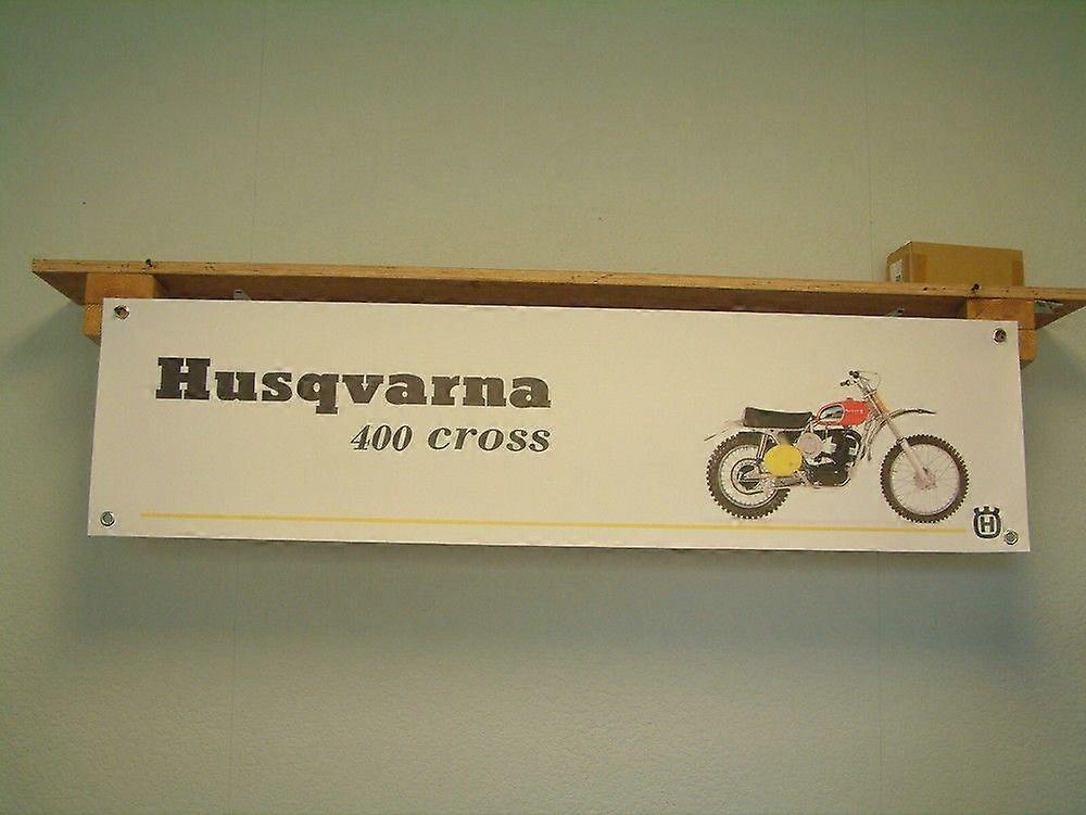 Husqvarna 400 Cross Banner Moto Motocross FH1127
