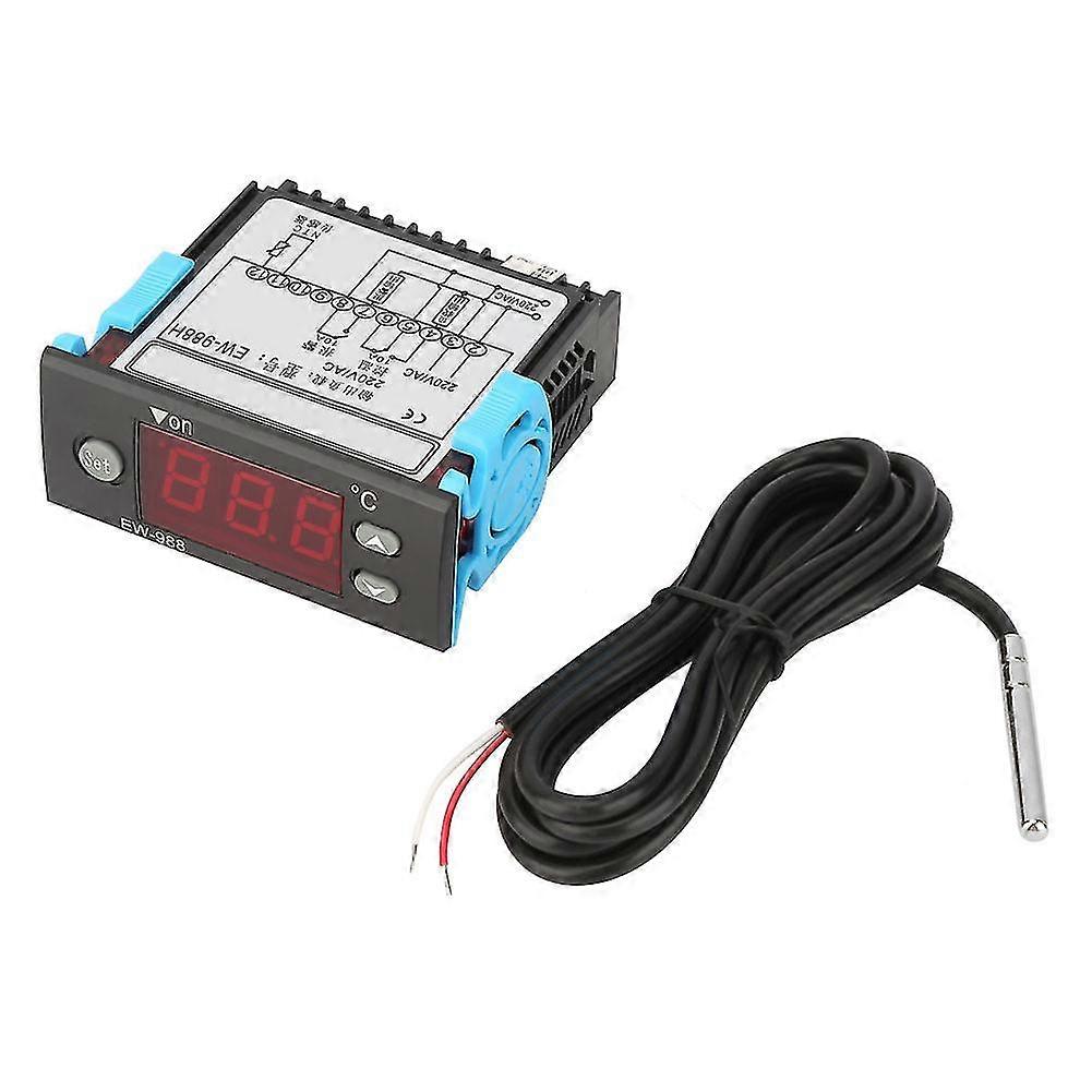 3-digit heating temperature controller with alarm output and digital control function