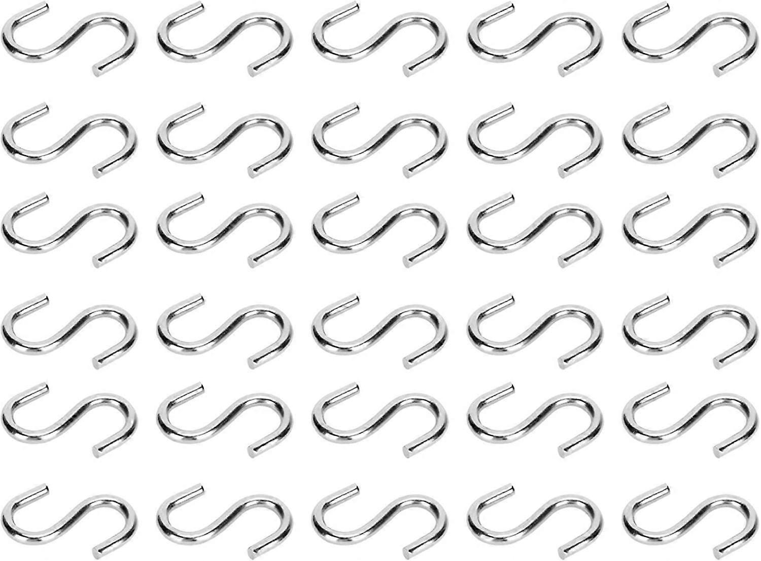 Basket SShaped Hook, Iron Plant Basket Multifunctional Hook 30pcs