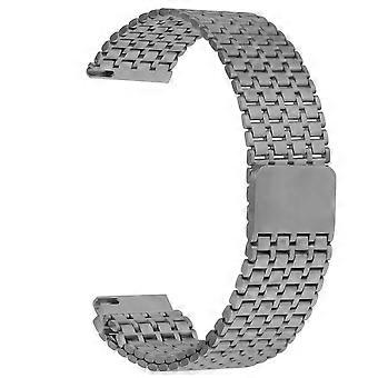 For Garmin Forerunner 265 Music Bands Adjustable Stainless Steel Magnetic Clasp Watchband Wrist Strap