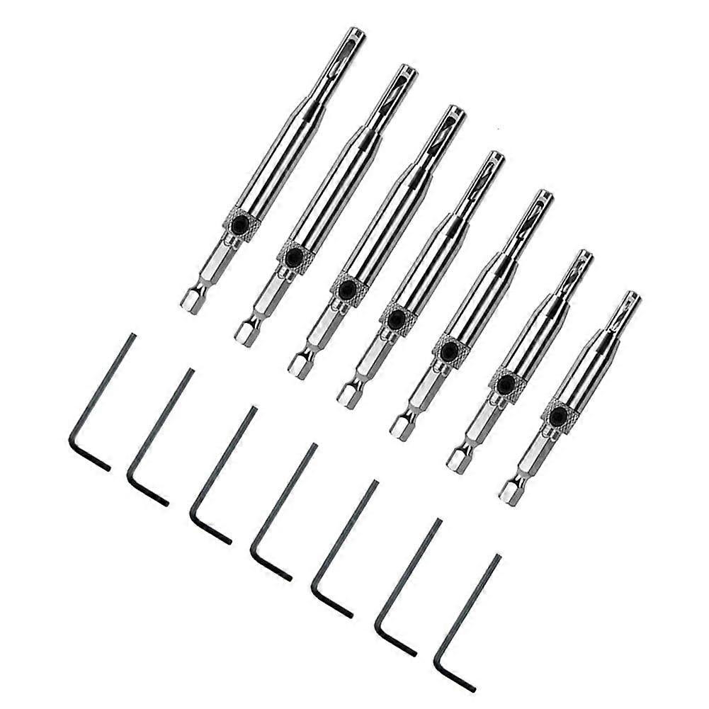 Including L-Type Wrench Self Centering Hinge Tapper Core Drill Bit Woodwork