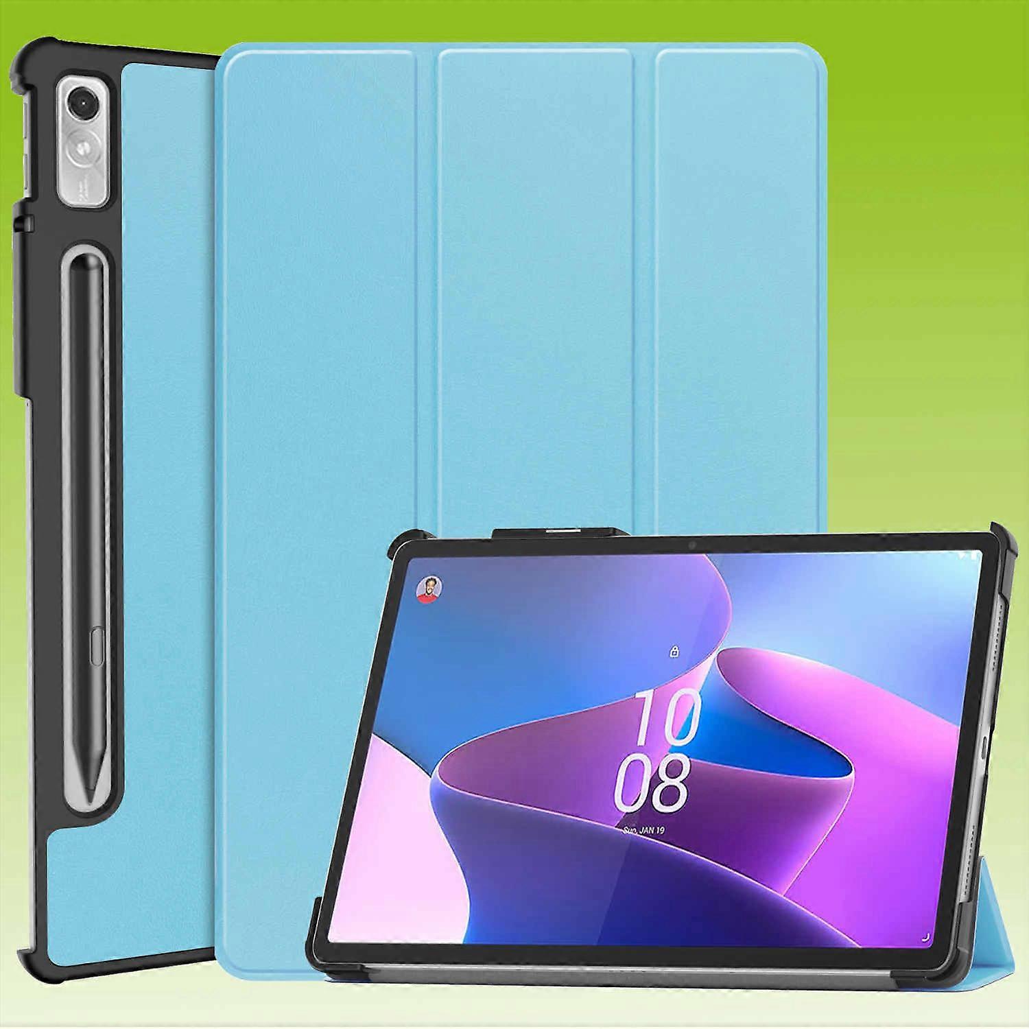 For Lenovo Tab P11 Pro 2nd Gen 11.2 3folt Wake Up Smart Cover Bag Cases Cover