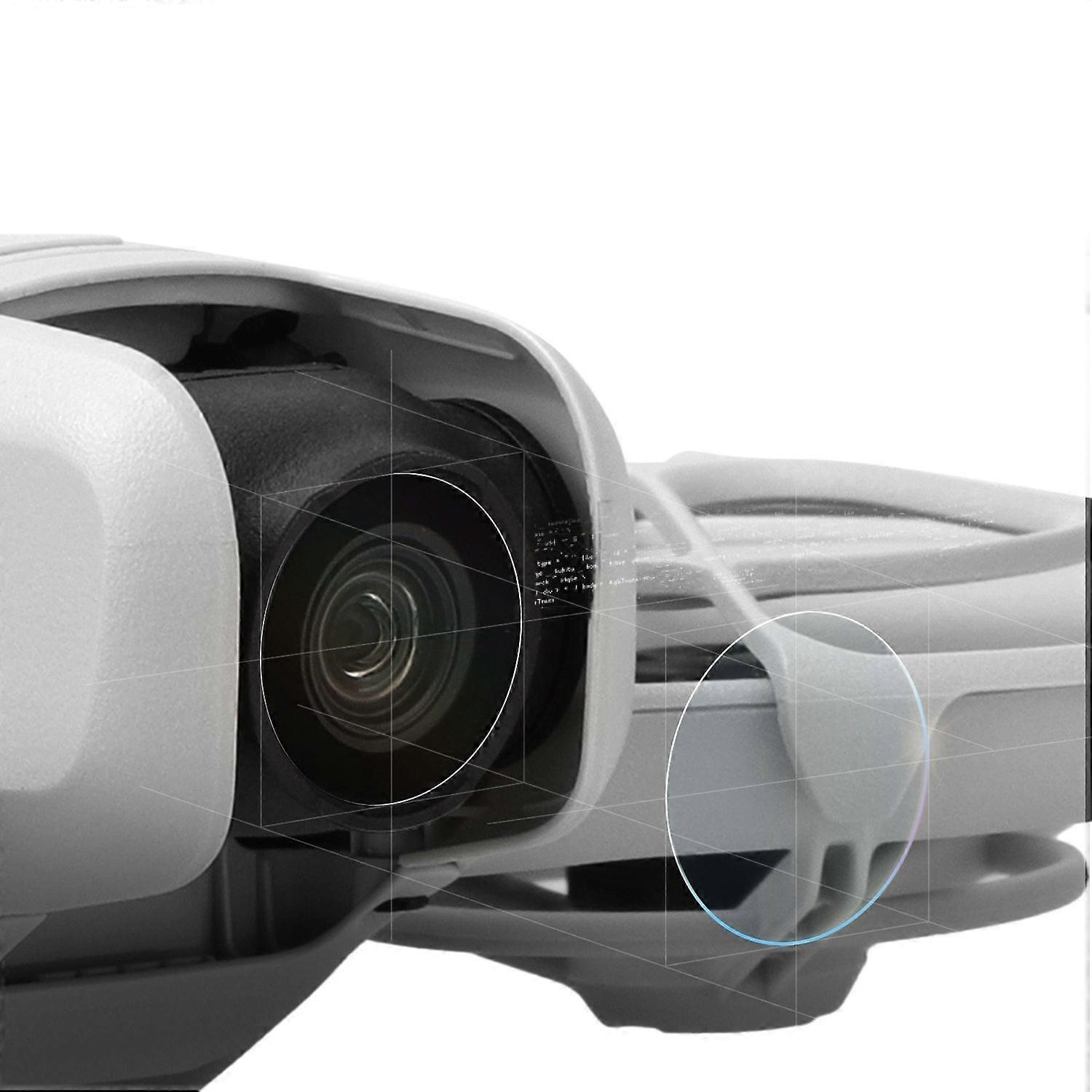 For DJI Neo Drone Sunnylife 2x Premium Camera Lenses Protective Glass Film
