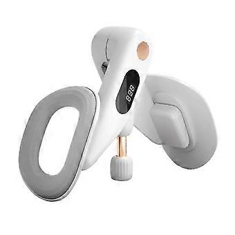 Ejercitador de muslos Thigh Master para mujeres, Ejercitador interno de muslos con pantalla de conteo LED, entrenador de cadera y pelvis de resistencia ajustable, oferta
