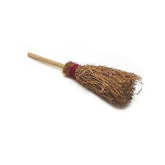 1 st 1:12 mini bambukvaste bambu rengöringskvast epitome leksak leksak fickkvast gör-det-själv mini rumstillbehör för barn