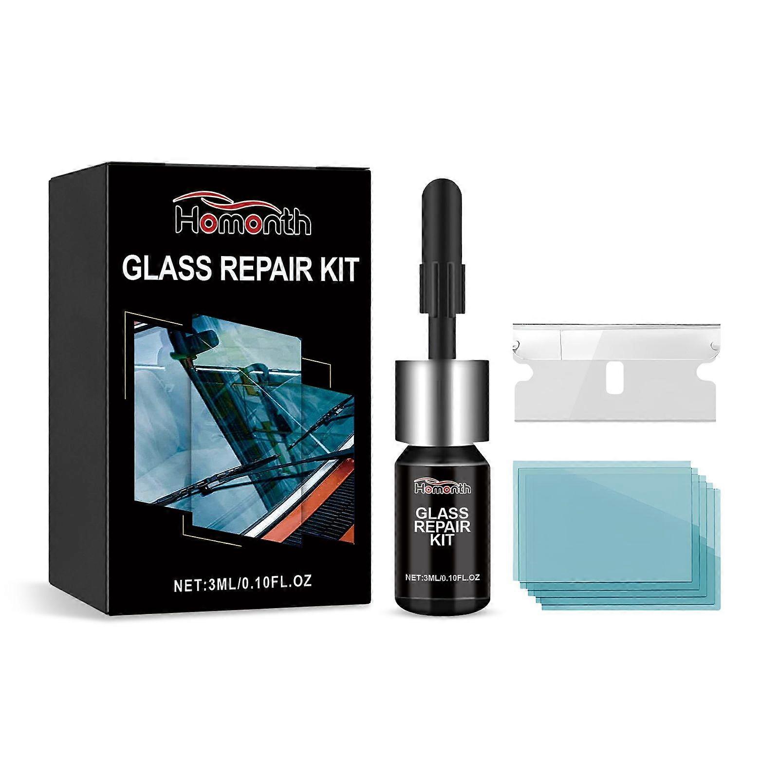 Windshield Repair Kit for Crack Scratch Restoration