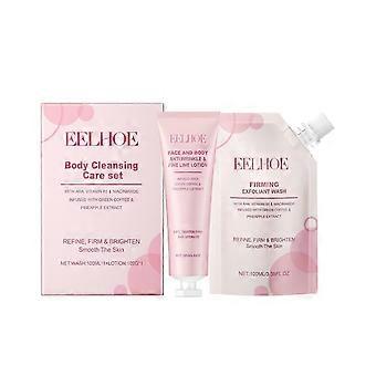 Gentle Exfoliating Cleansing & Body Care Set - Deep Moisturizing Skin Treatment