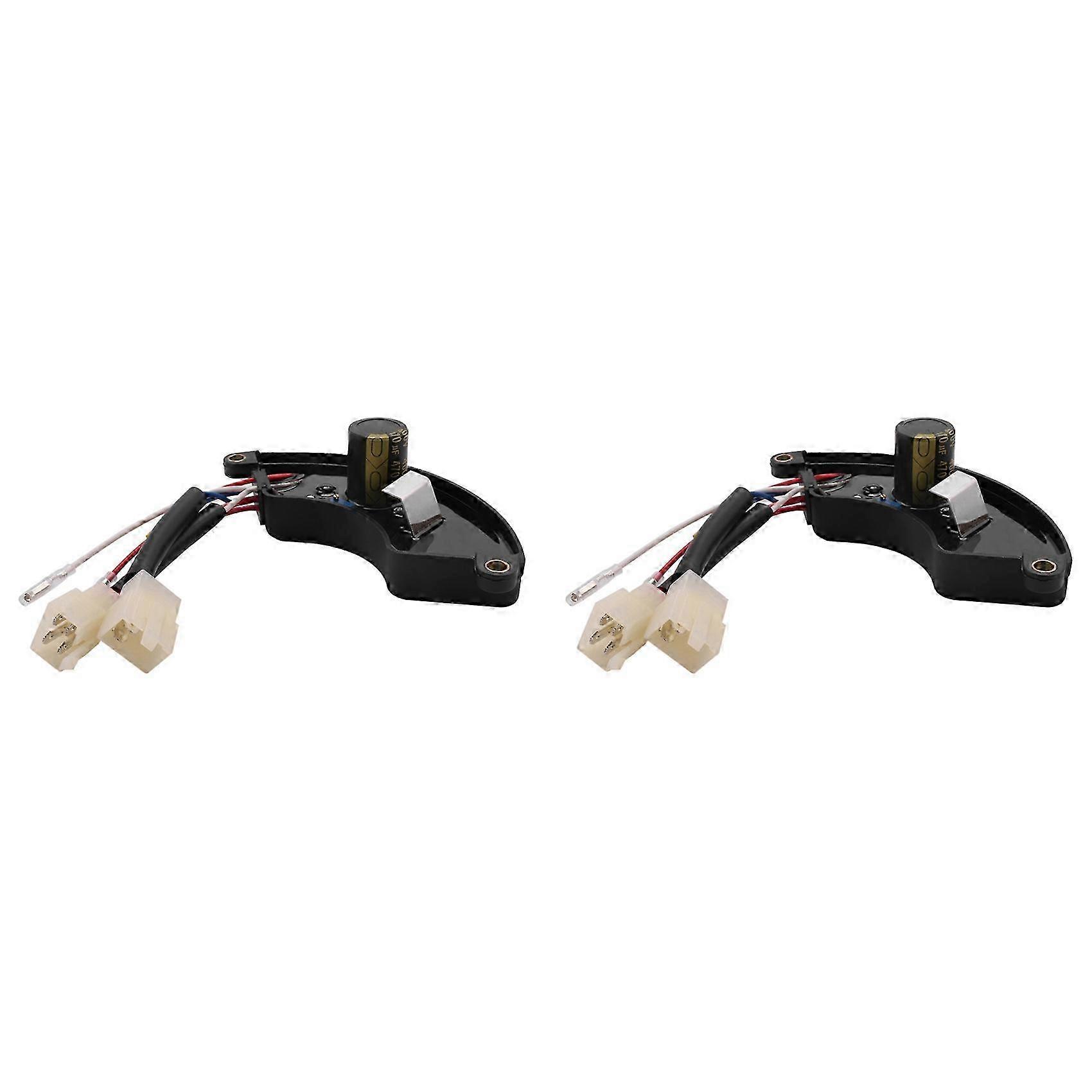 2 x 5 kW, 6,5 kW, 8 kW Drehstromgenerator AVR Universal-Spannungsregler-Stabilisator, kompatibel mit 400-V- und 470-µF-Generatoren