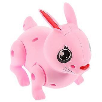 Pink Flash Bunny Toy for Kids 1Pcs Emulation Electric Rabbit Plaything