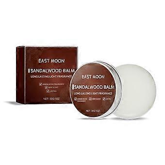 East Moon Solid Aroma Cream (zapach drzewa sandałowego dla mężczyzn) Męski Charm Solid Aroma Cream Świeży, naturalny, przenośny, długotrwały zapach w kremie