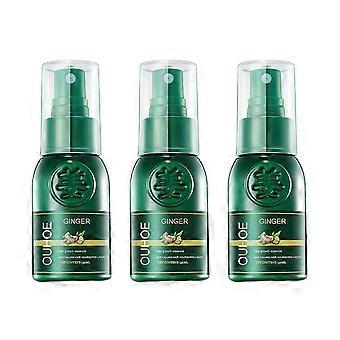 Gengibre Suave Crescimento do Cabelo Essências Anti-Gota Nutritiva Reparação Capilar Solução Cuidados com o Cabelo Suprimentos