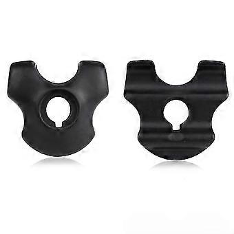 Braçadeira de espigão de selim de bicicleta compatível com adaptador de trilhos de selim de carbono 7X9mm Tubo de assento de bicicleta Clipes ovais / redondos Acessórios de ciclismo