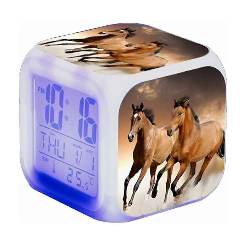 Charming Creative Glowing LED Alarm Clock