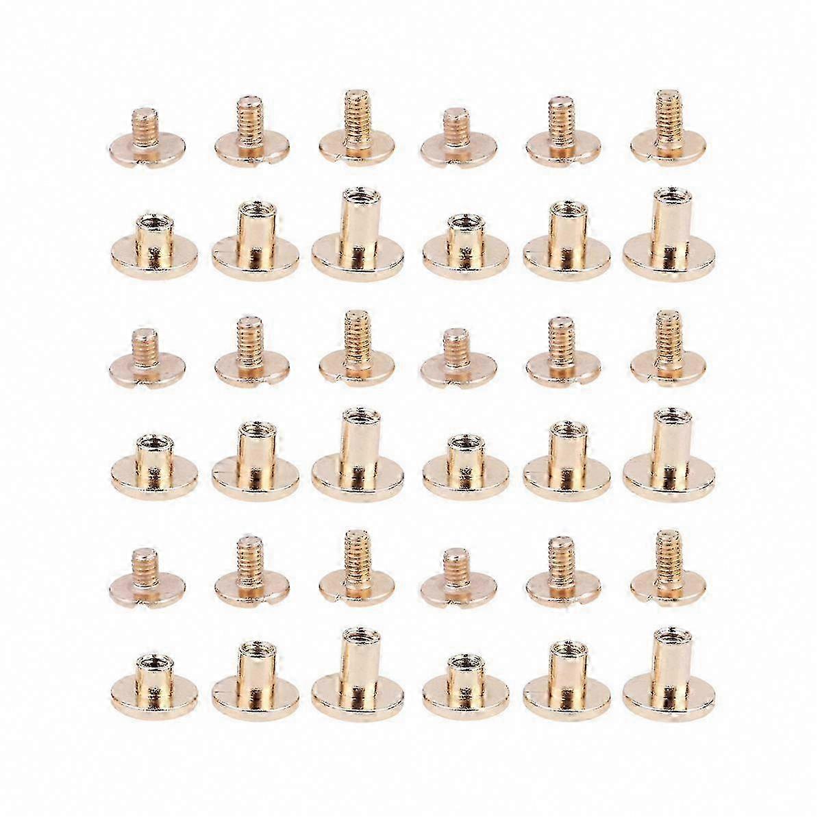 Sturdy Flat Head Rivets for Belts, Lightweight Durable Fasteners for DIY Projects