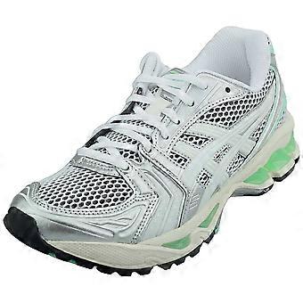 Asics Gel-kayano 14 Unisex Running Trainers in White Silver