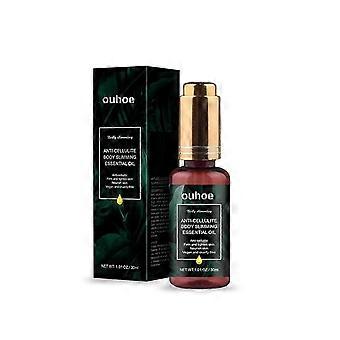 Aceite esencial moldeador Ouhoe: reafirmante, masaje abdominal, hidratante y adelgazante.