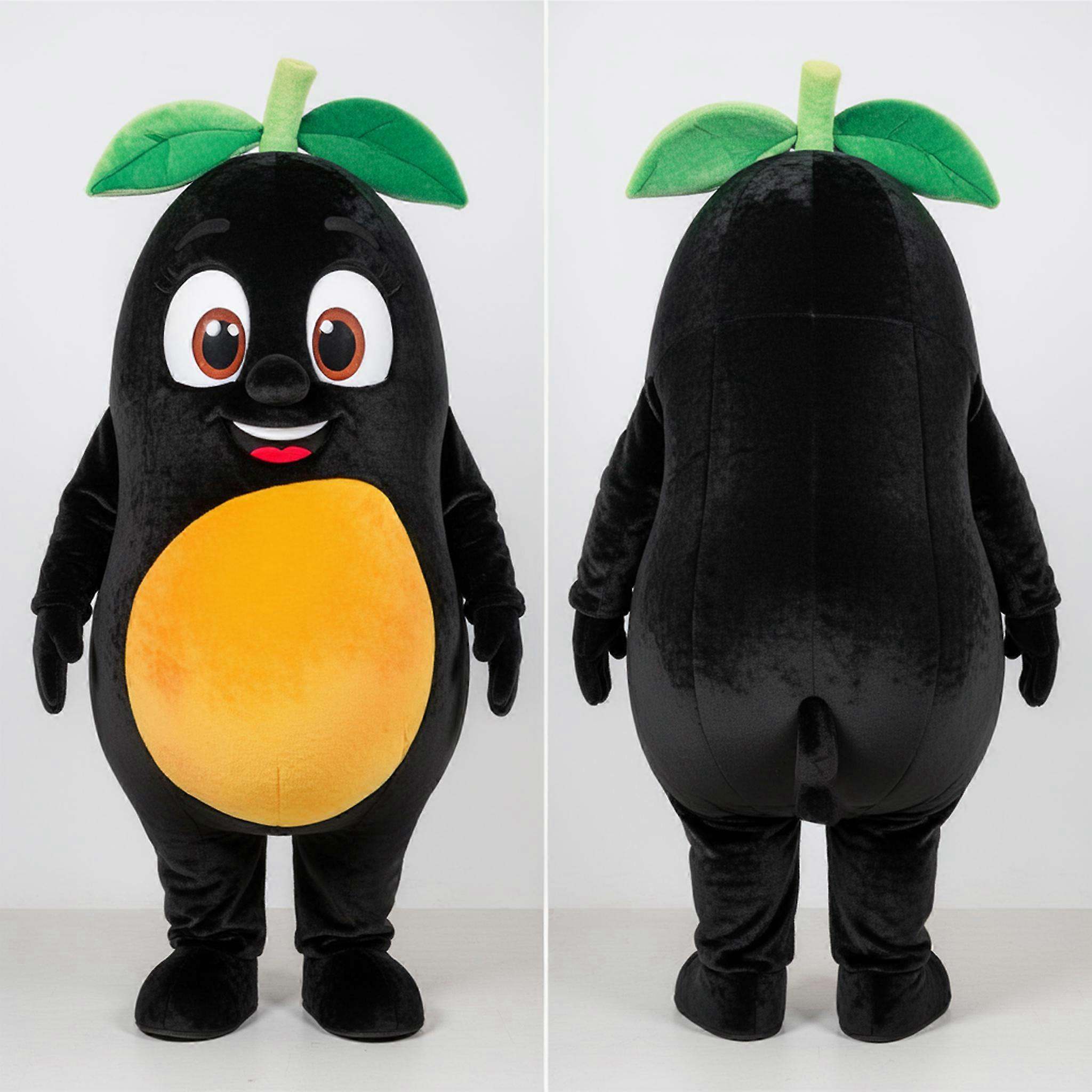 MASTICOT Vibrant Round Mango Mascot