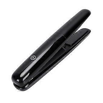Mini Flat Iron Rechargeable 10S Fast Heat Up Ionic Cordless Hair Straightener with 4 Levels 4000mAh Battery Touch
