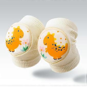 1 Pair Fall-Resistant Baby Knee Pads Shockproof Breathable Kids Elbow Pads Lightweight Crawling Knee Pads