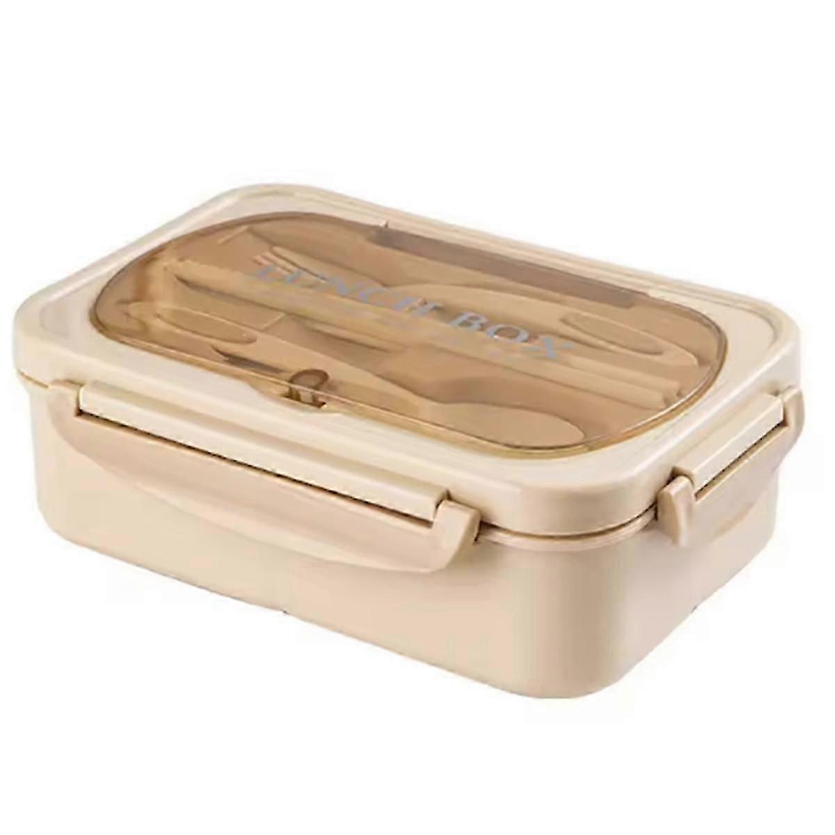 Office Bento Box with Tableware Leakproof Microwave Safe