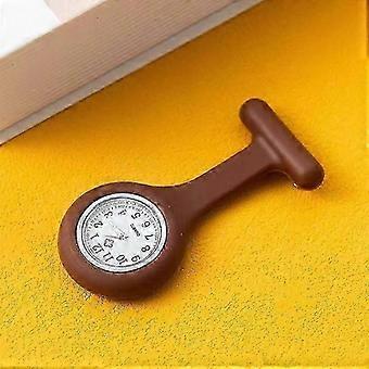 Silicone Clip-type Medical Pocket Nurse Watch, Suitable for Both Men and Women as Well as Medical Students, Perfect for Uniforms in Hospitals and Clin
