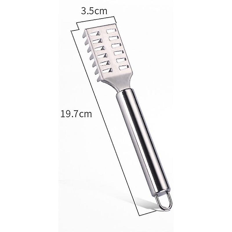 1pc Stainless Steel Fish Scales Scraping Graters Fast Remove Fish Cleaning Peeler Scraper Fish Bone Tweez