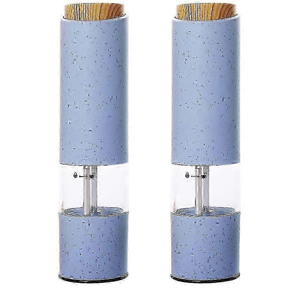 Electric Salt Pepper Grinder Set Adjustable Coarseness Mill