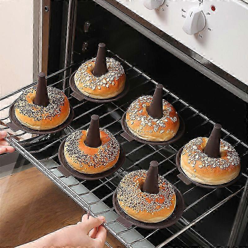 6-Piece Multi-Shape Silicone Baking Molds