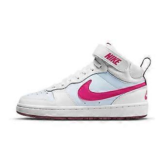 Nike Court Borough Mid 2 'White Sangria Pink Prime' GS CD7782-006