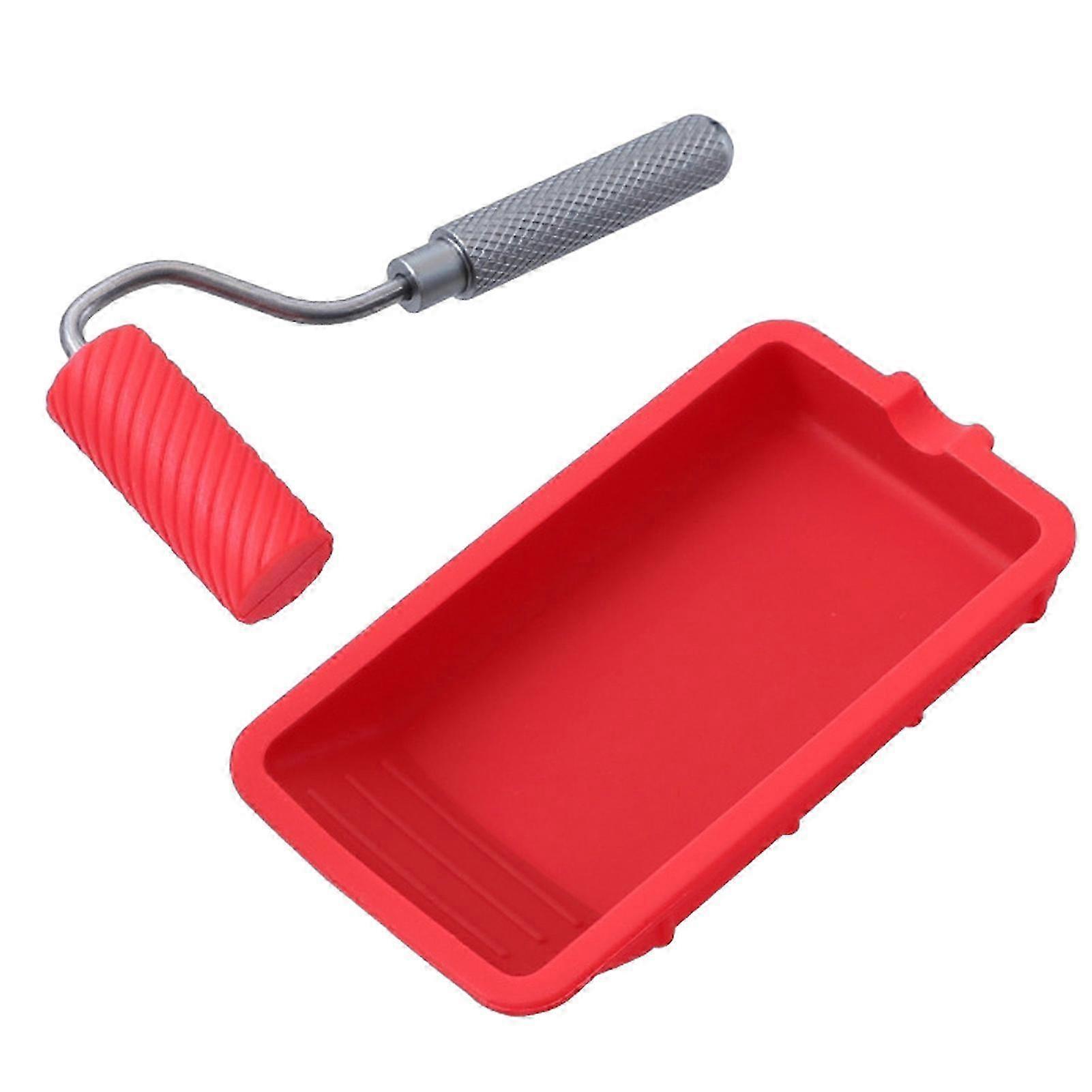 Diagonal Grain Roller and Tray
