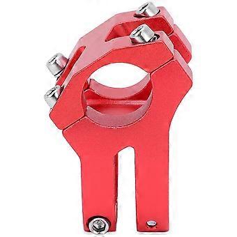LUNJE 25.4x35MM Bike Handlebar Short Stem Riser Aluminum Alloy Bicycle Hollow StemRed_HP