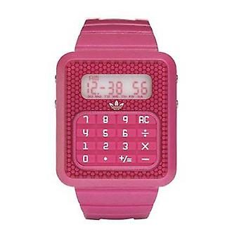 Adidas orig Taipei klocka för Unisex Digital Quartz med ADH4054 gummiarmband