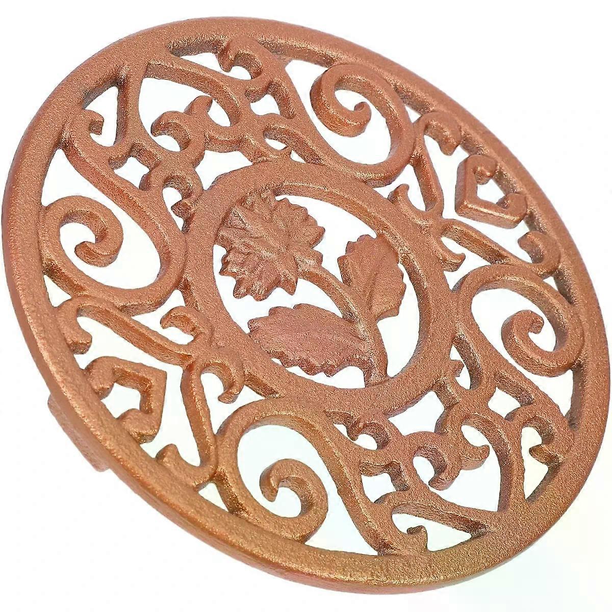 Iron Trivet 12cm Rustic Decorative Tripod for Cookware