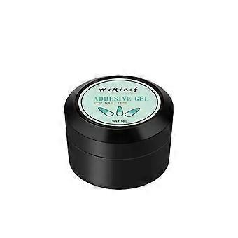 Solid Nail Tip Adhesive Gel for False Nail Tips and Manicure Application