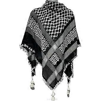 Arab Keffiyeh Shemagh Original Palestine Scarf Kufiya Arafat Cotton Hatta Scarfs Bandanas Iraq Desert Scarfs -  Cotton Keffiyeh Scarf W szshsy02