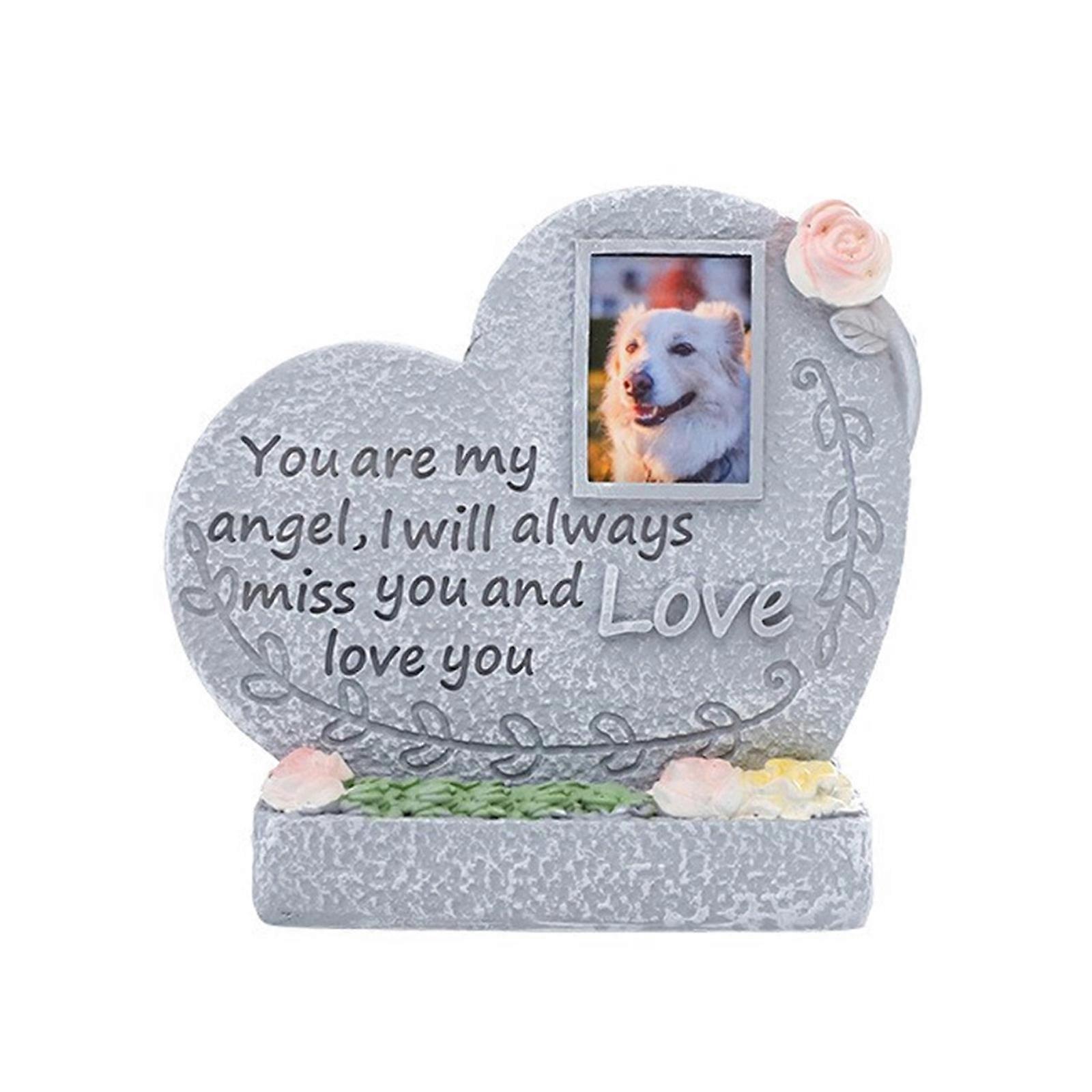 Durable Resin Pet Remembrance Stone