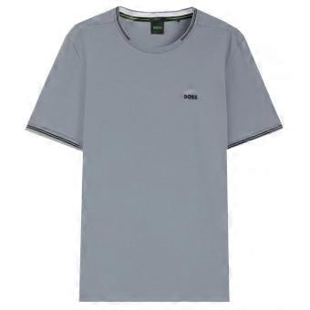 Men's Hugo Boss Athleisure Hugo Boss Men's Grey Regular Fit Taul T-shirt.