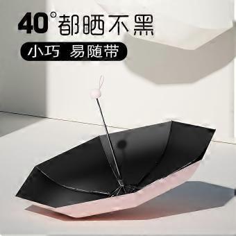 Compact Travel Umbrella with UV Sun Protection, Waterproof Quick Dry Mini Folding Design for Sun and Rain