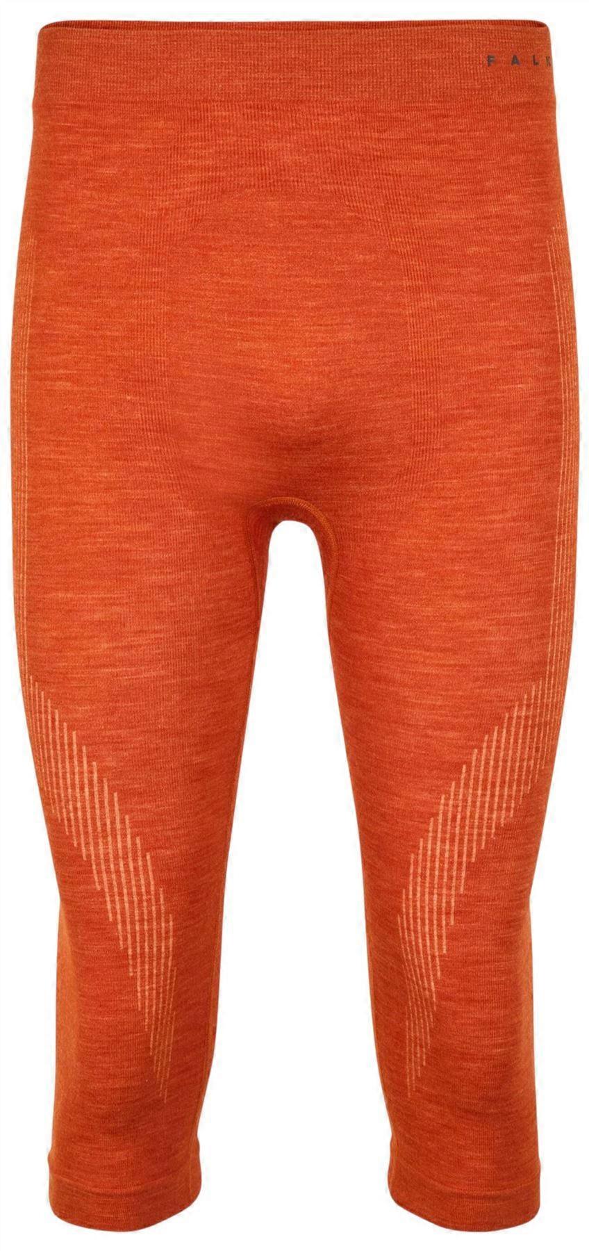 Falke Wool Technology Regular Fit 3/4 Tights - Chilli Red
