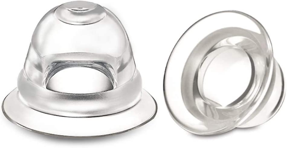 Nipple Corrector, 2 Pcs Nipple Pullers Silicone Gel Nipple Therapy Products For Flat Inverted Nipples With Clear Case