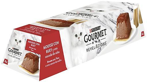 Gourmet Revelations Mousse mit Rindfleisch (Katzen , Katzenfutter  , Nassfutter)