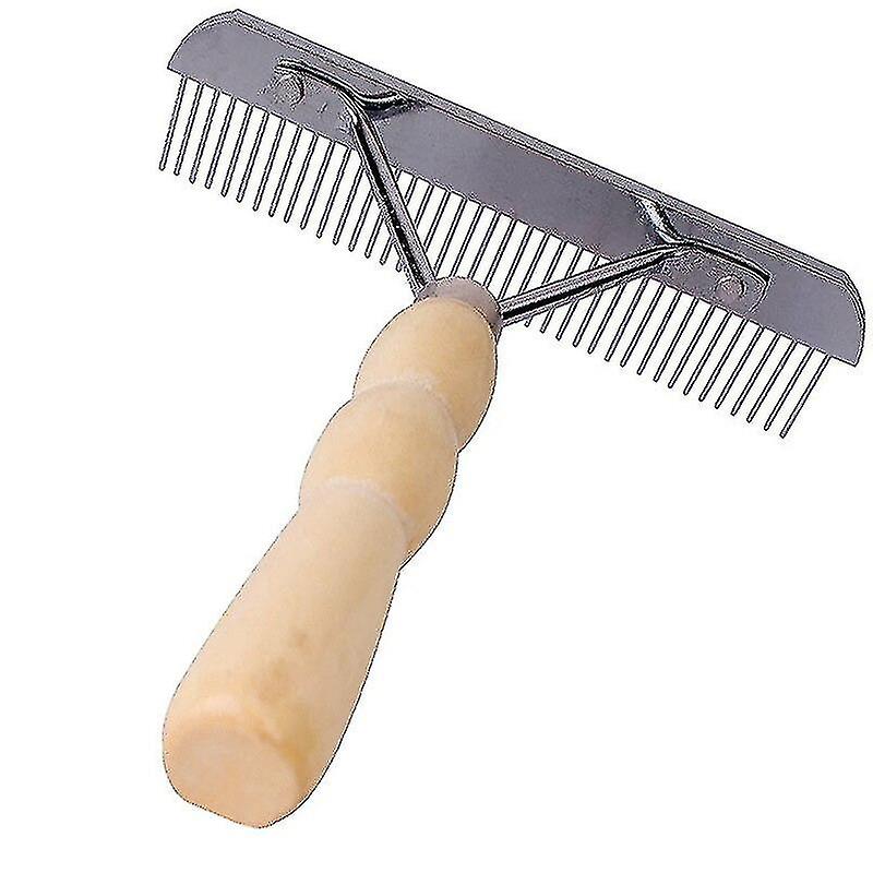 Dog Comb Ging Rake Tooth Steel Comb Pet Dehedding Tools