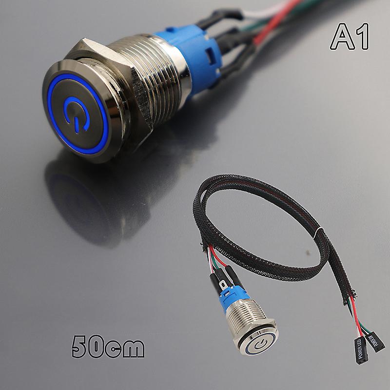 pc-vært start strøm sw-knap switch computer nulstil sw knap switch med kabel hfmqv