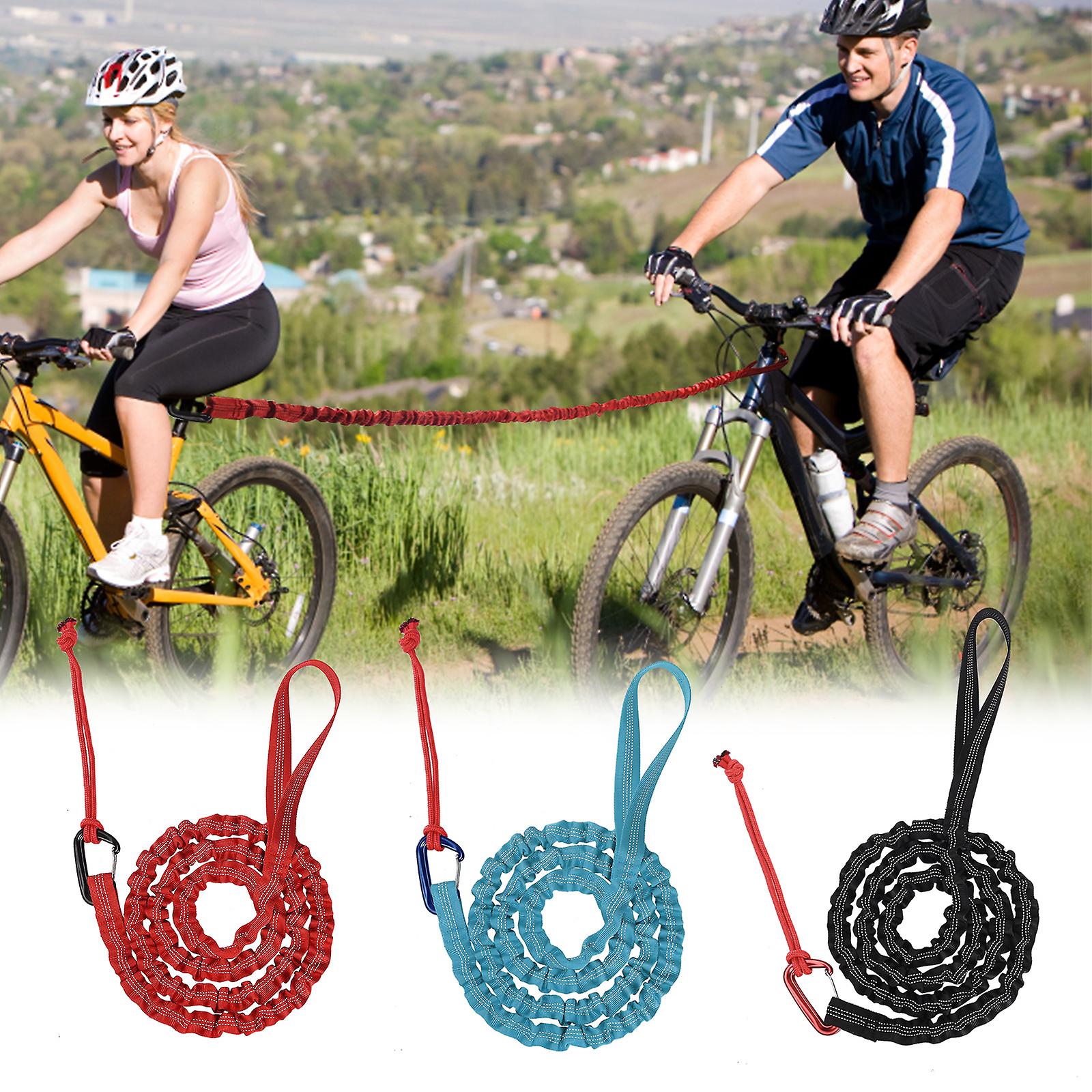 3M الدراجة بنجي سحب حبل للأطفال الكبار ركوب الدراجات تمتد سحب حزام مع حقيبة
