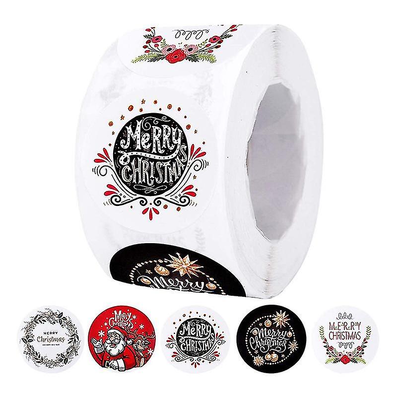 500pc Merry Stickers Theme Labels Stickers,b