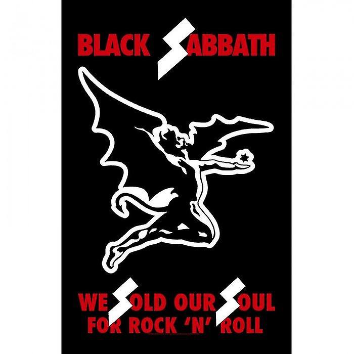 Black Sabbath We Sold Our Souls Textile Poster