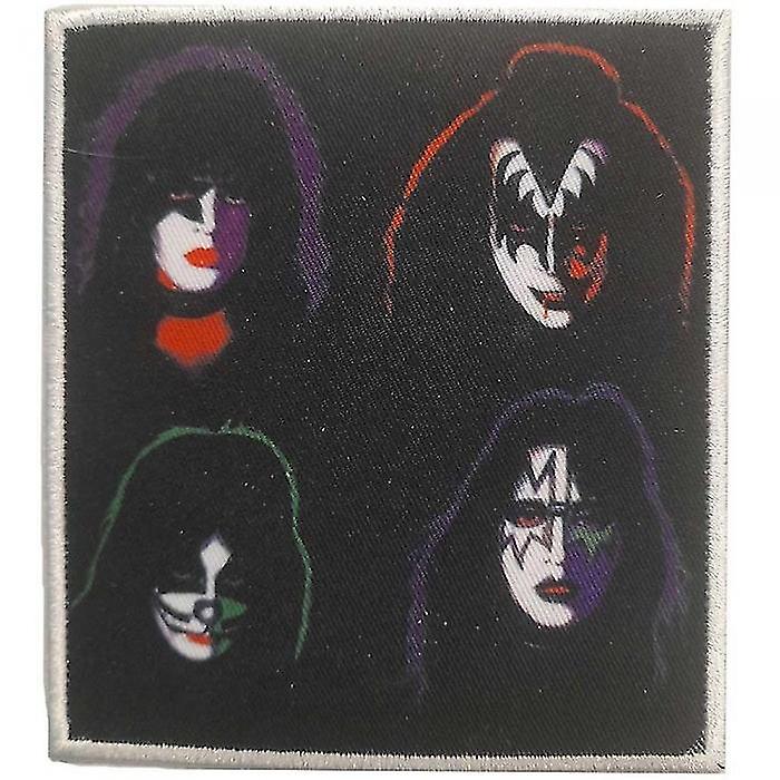 Kiss Four Heads Iron On Patch
